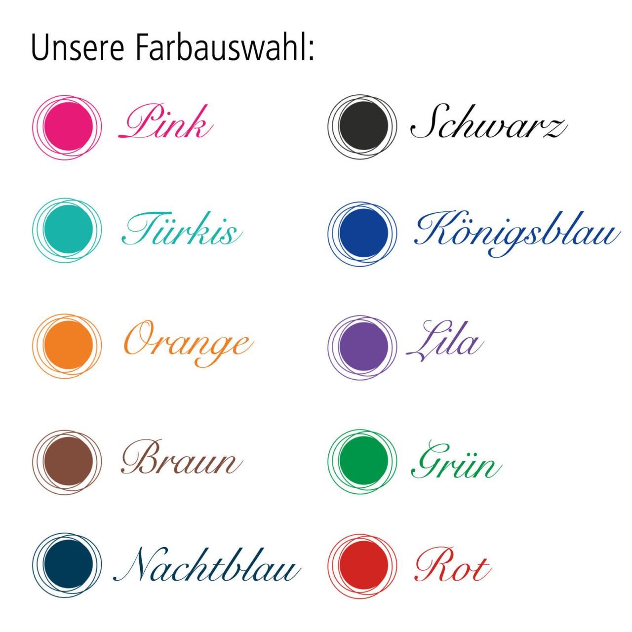 ONLINE® Tintenpatronen für Füller braun von ONLINE®