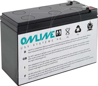 ONLINE BCX2000R - Ersatzbatterie für ONLINE XANTO 2000R von ONLINE