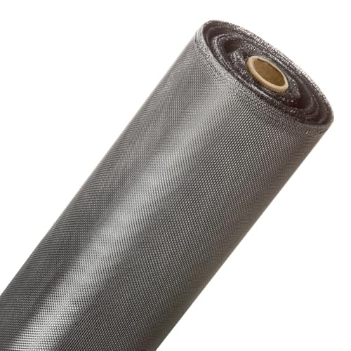 Onpira® Edelstahl Fliegennetz-Fliegengitter Meterware 100 cm – Silber oder Schwarz – Rostfrei & Reißfest – Katzensicherer Insektenschutz für Fenster & Türen – Zuschneidbar & Witterungsbeständig von ONPIRA