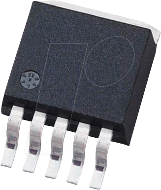 LM2596DSADJ - Schaltregler, Step-Down, Adj., 3 A, 4,75-40 Vi, D²Pak-5 von ONSEMI