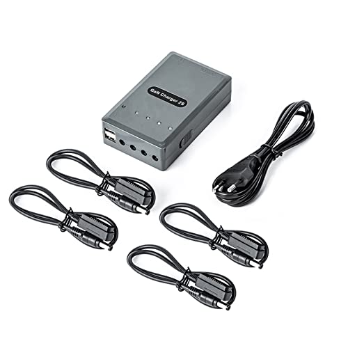 ONTOMYO Galliumnitrid 120W mit Fernbedienung-Lade-Hub-Ladegerä, Konstantspannung, intelligentes 4-in-1-Akkuladegerät und FPV-Körperbatterie-Staubstecker-Kit, Zubehör für DJI Mavic Air 2/Air 2S-Drohne ONTOMYO Galliumnitrid 120W mit Fernbedienung-Lade-Hub-Ladegerä, Konstantspannung, intelligentes 4-in-1-Akkuladegerät und FPV-Körperbatterie-Staubstecker-Kit, Zubehör für DJI Mavic Air 2/Air 2S-Drohne von ONTOMYO