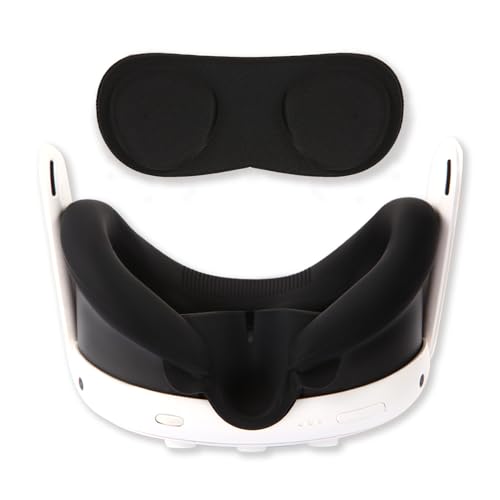 OOAVR VR Silikon-Schutzhülle für Meta Quest 3, VR-Gesichtspad, schweißfest und lichtblockierend, waschbar, VR-Gesichtskissen, Zubehör und VR-Objektivabdeckung OOAVR VR Silikon-Schutzhülle für Meta Quest 3, VR-Gesichtspad, schweißfest und lichtblockierend, waschbar, VR-Gesichtskissen, Zubehör und VR-Objektivabdeckung von OOAVR
