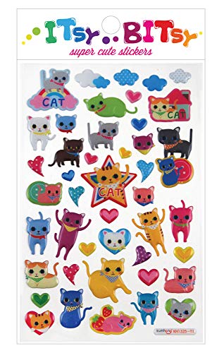 International Arrivals "Katze Augen" Itsy Bitsy Aufkleber von OOLY