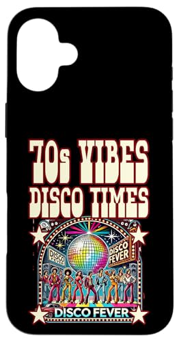 70er Jahre Vibes Disco Times Swinging 70er Jahre Stil Disco Dance Club Hülle für iPhone 16 Plus von OORT 33 production