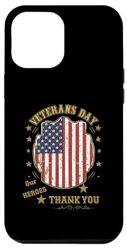 Hülle für iPhone 14 Pro Max Veterans Day Our Heroes Thank You patriotisches Design von OORT 33 production