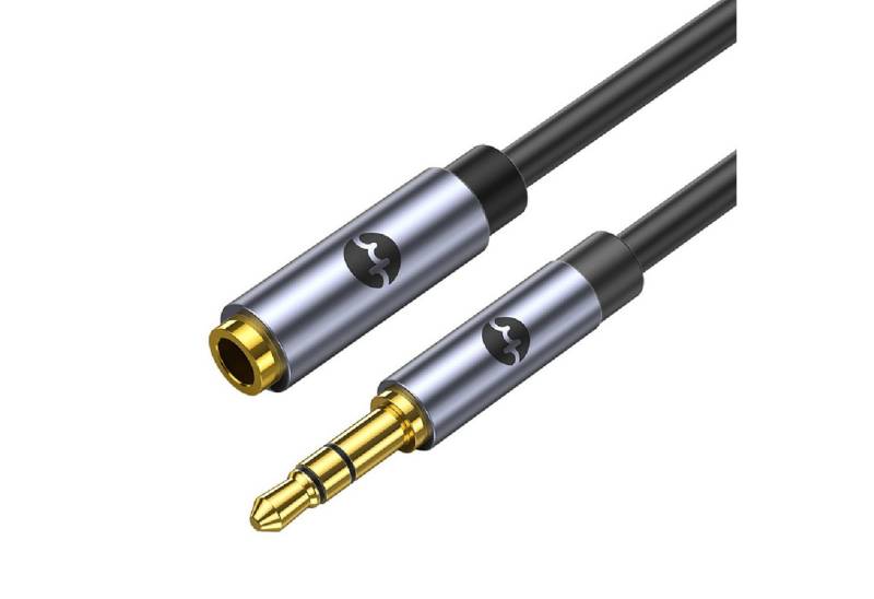 OOTDAY 3,5 mm Klinkenkabelverlängerung, vergoldeter Stecker Audiokabel Audio-Kabel von OOTDAY