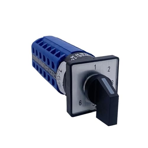 16mm Opening Hole Rotary Cam Switch LW26-10/6 Six Section Two Wire 6-Way Power Supply Voltage Signal Switching Control von OOYIALET
