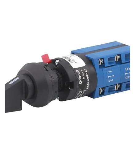 LW26-10X/2S1-I Three Position 10A Two Section Double Power Switching electronic starter Reversing Single Hole 16mm Cam Switch von OOYIALET