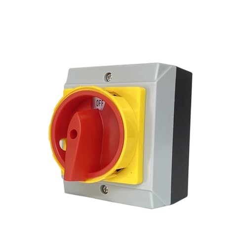 Yaming Isolator Switch Locking Fixed Padlock Rotary With Enclosure 32A 690V 3Phases 2 Positions On-off YMD11-32D 3P von OOYIALET