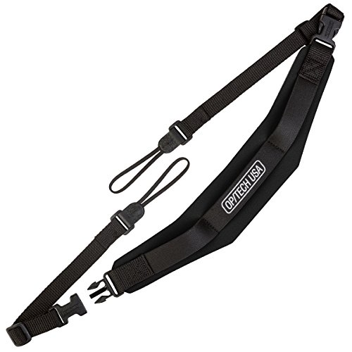 OP/TECH USA 1501372 Gurt Digitalkamera Neoprene Schwarz - Gurte (Digitalkamera, Neoprene, Schwarz, 6,8 kg, 111,8 cm) von OP/TECH USA