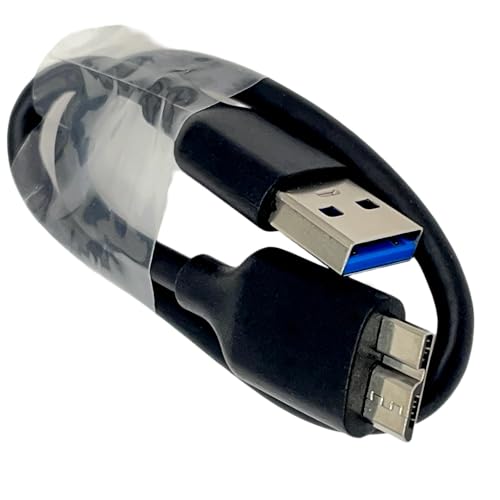 OPAX51 Festplattenkabel, 30 cm, Micro B auf USB, USB 3.0 auf Micro-B-Kabel, kompatibel mit tragbaren Festplatten OPAX51 Festplattenkabel, 30 cm, Micro B auf USB, USB 3.0 auf Micro-B-Kabel, kompatibel mit tragbaren Festplatten von OPAX51