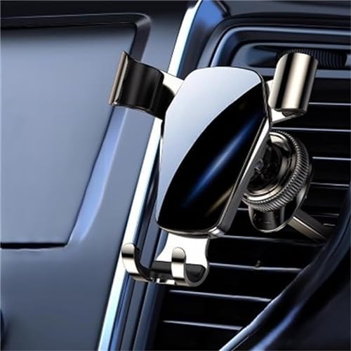 OPBVXQ Handyhalterung Auto für Suzuki Ignis 2016-2023 2024, Lüftung KFZ Handyhalterung 360° Drehbar KFZ Handyhalterung EIN Knopf Release Auto Vent Halterung,A Black von OPBVXQ