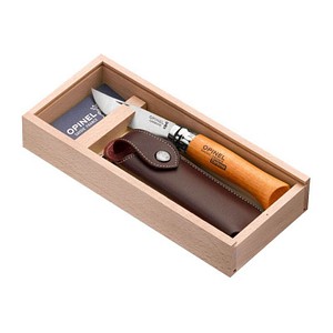 OPINEL No. 8 Carbon Klappmesser braun von OPINEL