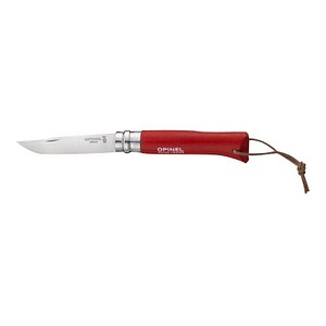 OPINEL No. 8 Colorama Earth Klappmesser rot von OPINEL