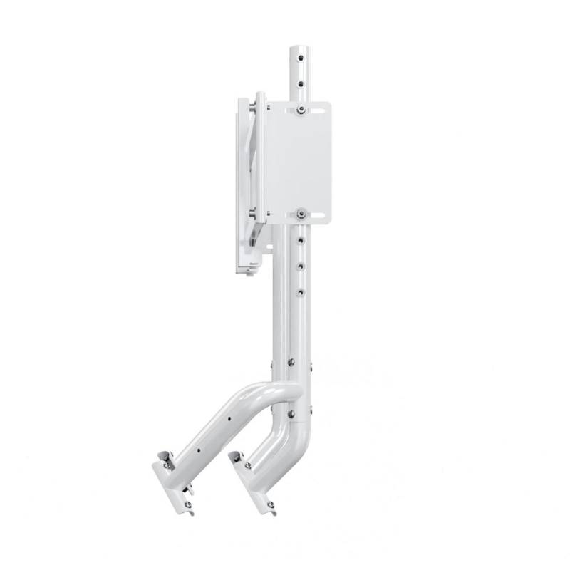 OPLITE Cockpit-Bildschirmhalterung für R8 (Single Monitor) weiß von OPLITE Games