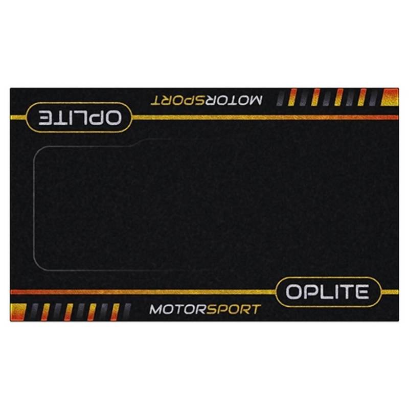 OPLITE Ultimate GT Bodenmatte - Schwarz/Gelb (152 * 90cm) von OPLITE Games