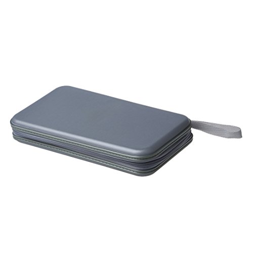 OPLLER 80 CD DVD Disc-Album Lagerung tragen Fall-Abdeckung Portemonnaie Huelsenhalter Tasche Festfeld - Silber OPLLER 80 CD DVD Disc-Album Lagerung tragen Fall-Abdeckung Portemonnaie Huelsenhalter Tasche Festfeld - Silber von OPLLER