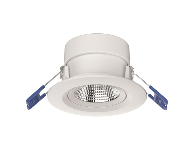 OPPLE LED-Einbauspot Chiara 541003589100 IP44 9W/927 675lm dim DA68 weiß schwenkb von OPPLE Lighting B.V.
