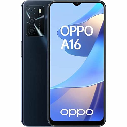 OPPO A16, Dual, 32GB 3GB RAM, Crystal Black von OPPO