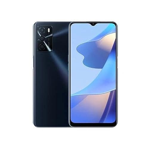 OPPO A16s Smartphone, 5000 mAh langlebiger Akku, RAM 4 GB + ROM 64 GB erweiterbar, 6,5 Zoll (16,5 cm) 60HZ Display, AI Triple Camera 13+2+2 MP, NFC, ColorOS11.1, [UK Version], schwarz von OPPO