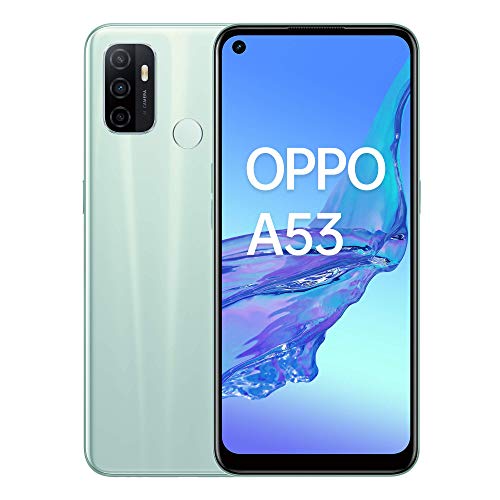 OPPO A53 - Smartphone 64 GB, 4 GB RAM, Dual SIM, Mint Cream [Spanish Version] von OPPO