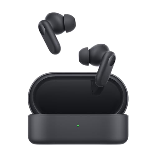 OPPO Enco Buds2 Pro TrueWireless-Kopfhörer, 38 Stunden Laufzeit, 12,4 mm Treiber, Bluetooth 5.3, Reichweite 10 m, Touch-Steuerung, IA-Geräuschunterdrückung, Android und iOS, IP55, Schwarz von OPPO