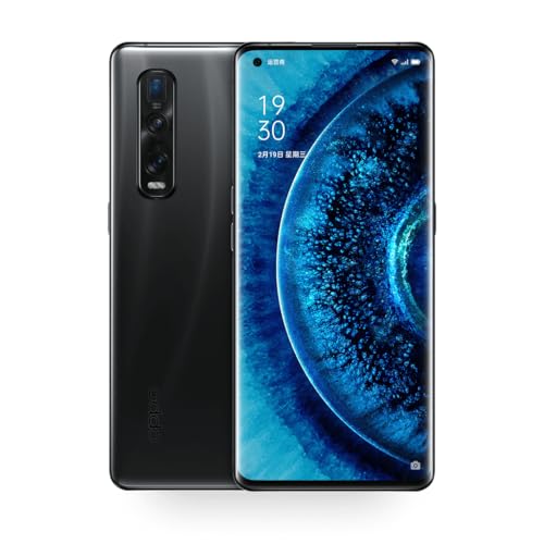 OPPO Find X2 Pro Smartphone (17 cm (6,7 Zoll)) 512 GB interner Speicher, 5G, 12 GB RAM, 4260mAh mit 65W Blitzladen, 120 Hz Milliarden-Farben Display, 48MP-Ultra-Vision-Kamera-System, Keramik - Black von OPPO