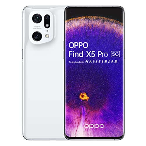 OPPO Find X5 Pro 5G - Smartphone 256GB, 12GB RAM, Dual Sim, White von OPPO