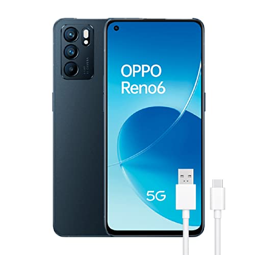 OPPO Reno6 5G, Dual, 128GB 8GB RAM, Stellar Black von OPPO