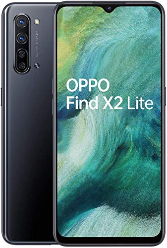 Oppo Find X2 Lite - Smartphone 128GB, 8GB RAM, Dual SIM, Moonlight Black (Generalüberholt) von OPPO