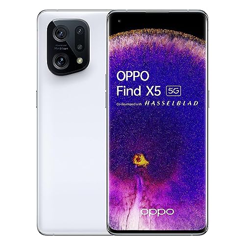 Oppo Find X5 5G, Dual, 256GB 8GB Ram, White von OPPO