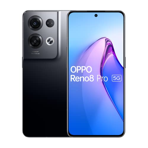 Oppo Reno 8 Pro 5G, Dual, 256GB 8GB Ram, Glazed Black von OPPO