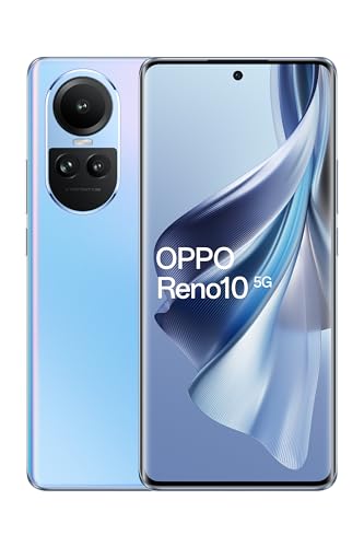 oppo Reno 10 5G 256GB/8GB RAM Dual-SIM ice-blue von OPPO