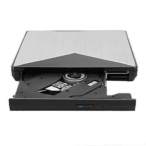 OPPWONG Externes CD/DVD-Laufwerk für Laptop, CD-Laufwerk, DVD-Player für Laptop, Aluminiumlegierung, USB3.0, Desktop-Notebook, Externes DVD-Laufwerk, Tragbare USB-Schnittstelle OPPWONG Externes CD/DVD-Laufwerk für Laptop, CD-Laufwerk, DVD-Player für Laptop, Aluminiumlegierung, USB3.0, Desktop-Notebook, Externes DVD-Laufwerk, Tragbare USB-Schnittstelle von OPPWONG