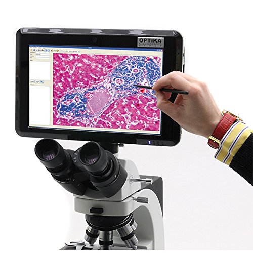 OPTIKA S.R.L 670976 Tablette PC avec caméra pour microscope trinoculaire, TB-3W von OPTIKA S.R.L