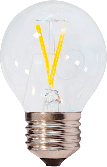 OPT 1866 - LED-Lampe E27, 2 W, 200 lm, 2700 K, Filament, Minibulb von OPTONICA