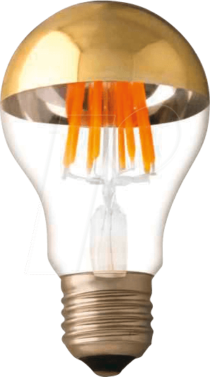 OPT 1893 - LED-Lampe E27, 4 W, halb gold, 2700 K, Filament von OPTONICA