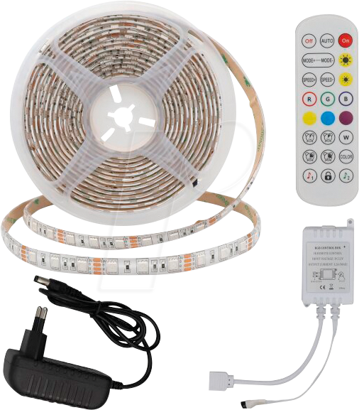 OPT 4323 - LED-Streifen Set, Remote, IP54 OPT 4323 - LED-Streifen Set, Remote, IP54 von OPTONICA