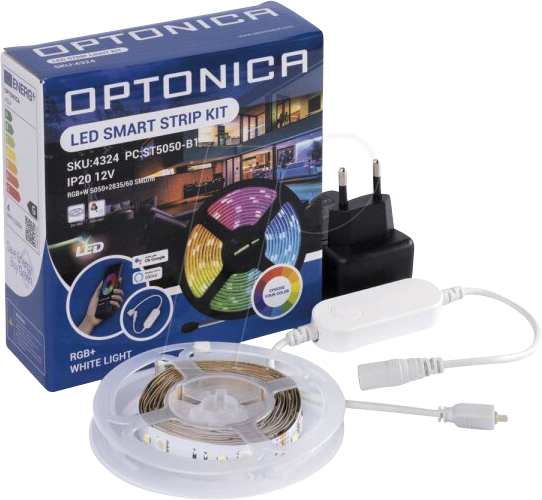 OPT 4325 - LED-Streifen Set, WiFi, 2 m OPT 4325 - LED-Streifen Set, WiFi, 2 m von OPTONICA
