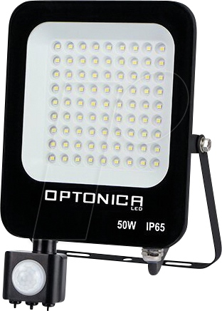 OPT 5780 - LED-Fluter, 50W, 6000K, Bewegungsmelder OPT 5780 - LED-Fluter, 50W, 6000K, Bewegungsmelder von OPTONICA