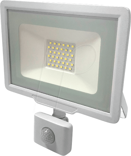 OPT 5939 - LED-Flutlicht, 50 W, 6000 K, IP65, Sensor von OPTONICA