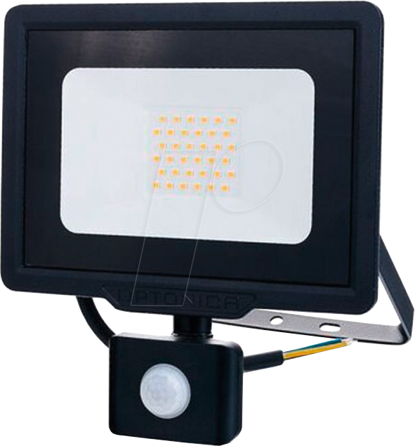 OPT 5960 - LED-Flutlicht, 30 W, 2400 lm, 2700 K, IP65, Sensor von OPTONICA
