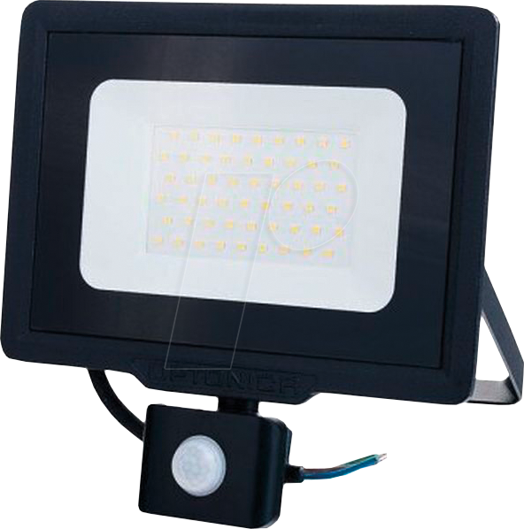 OPT 5961 - LED-Flutlicht, 50 W, 4000 lm, 6000 K, IP65, Sensor von OPTONICA