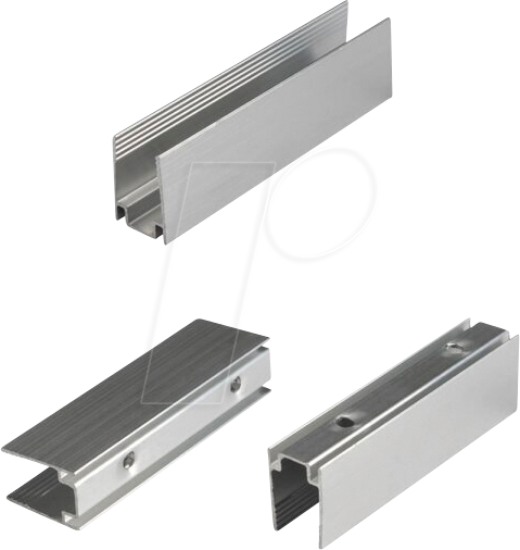 OPT 6601 - Aluminium Clips Neon Flex Streifen, 1 Stück von OPTONICA