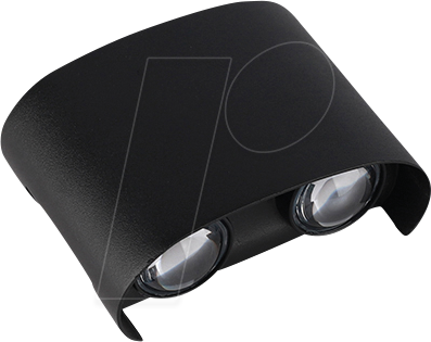 OPT 7407 - Wandleuchte, 4 W, 3000 K, 380 lm, schwarz, IP 65 OPT 7407 - Wandleuchte, 4 W, 3000 K, 380 lm, schwarz, IP 65 von OPTONICA