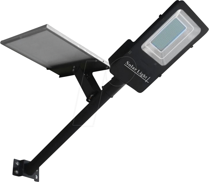 OPT 9142 - Solar Straßenleuchte,  40 W, 5200 lm, 6000 K, IP66 von OPTONICA