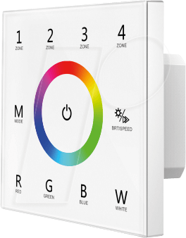 OPT AC6362 - Controller, LED-Streifen, RGBW, DMX/RF von OPTONICA