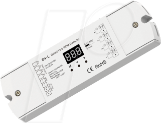 OPT AC6364 - Controller, LED-Streifen, RGB, DMX512 & RDM von OPTONICA