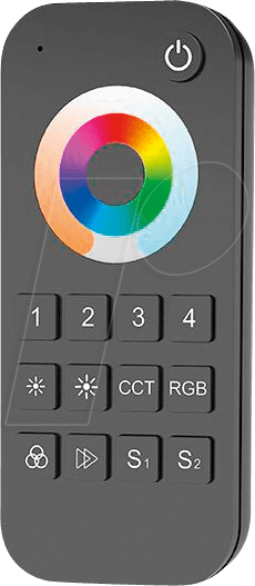 OPT AC6368 - Fernbedienung RGBW, RF 2,4 GHz von OPTONICA