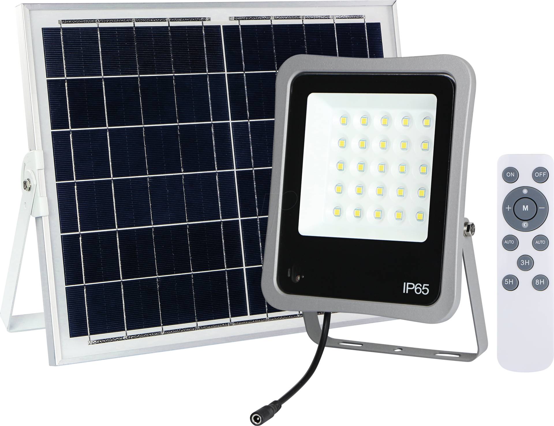 OPT FL5456 - LED-Solarleuchte, Strahler, 8 W, 500 lm, 6000K OPT FL5456 - LED-Solarleuchte, Strahler, 8 W, 500 lm, 6000K von OPTONICA